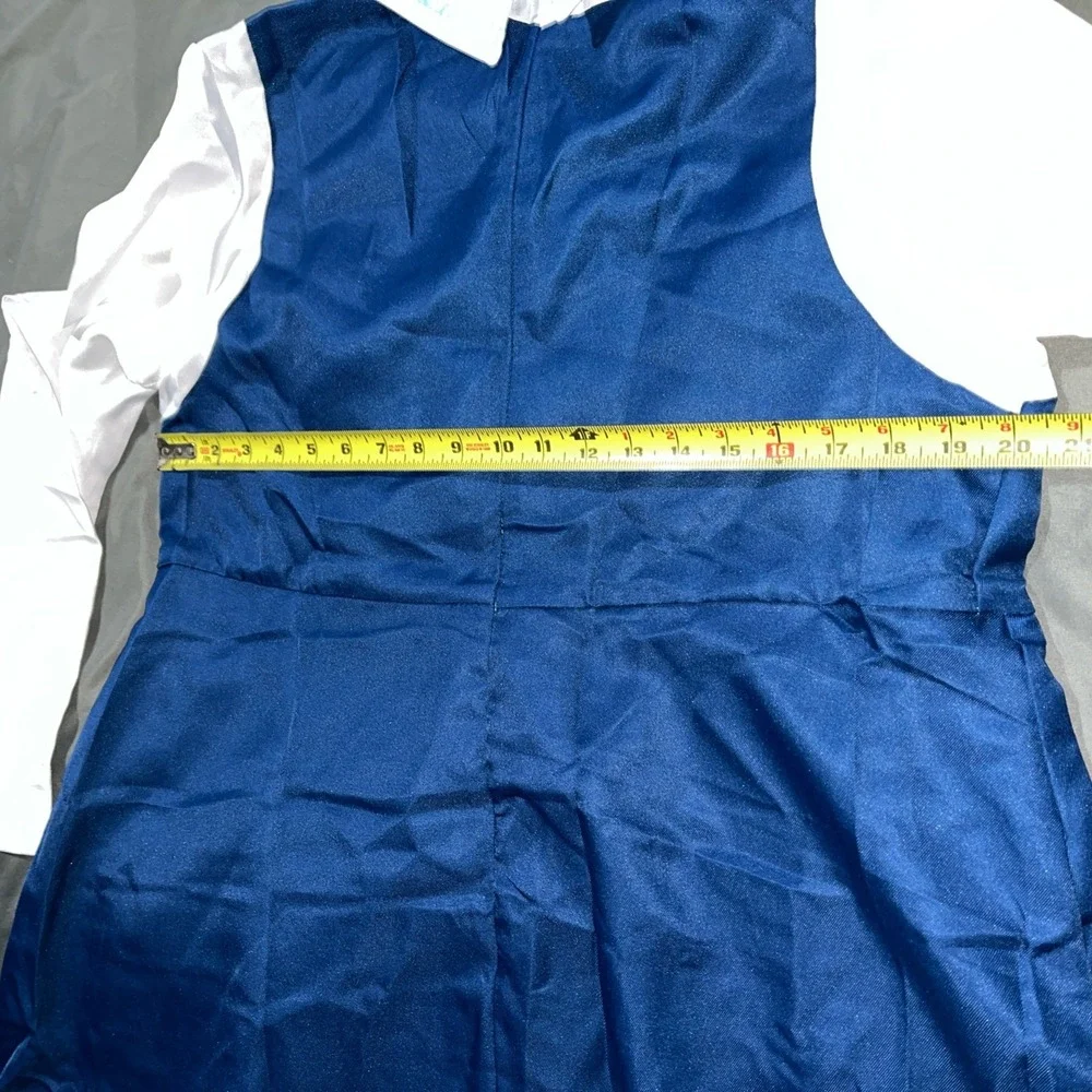 Adults Anya Forger Cosplay Costume Anime Spy x Family Blue Dress Cute.  Size 2XL